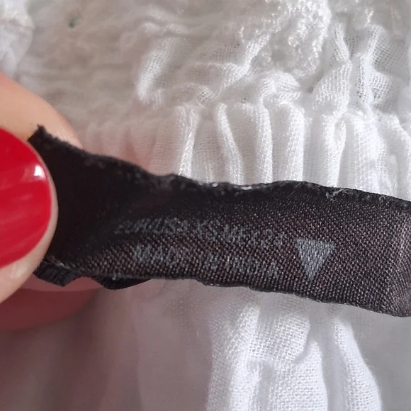 Zara White Maxi Tiered Dress Cotton - Picture 4 of 5